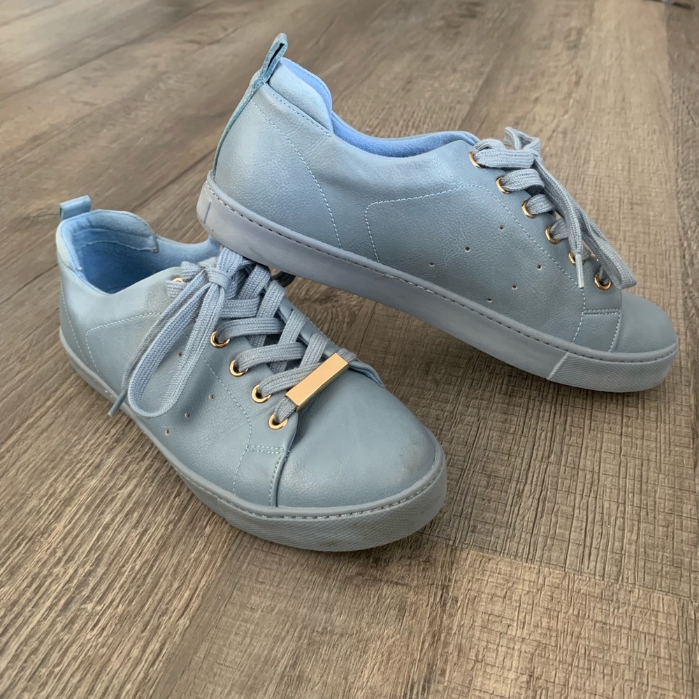 Light blue Aldo sneakers